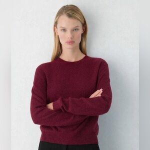 Aritzia Bare Cashmere Touchstone Sweater XS – 100% Cashmere Crewneck